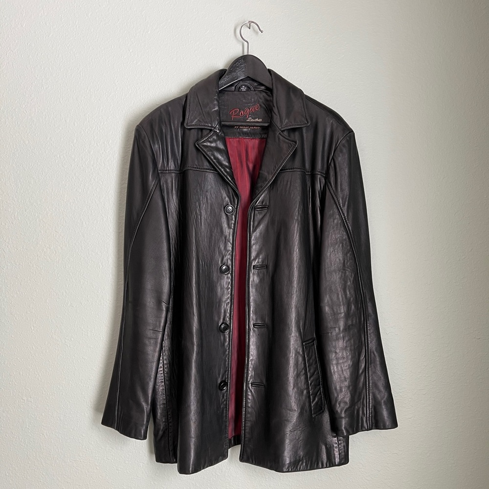 Rogue Leather by Reilly Olmes leather jacket coat